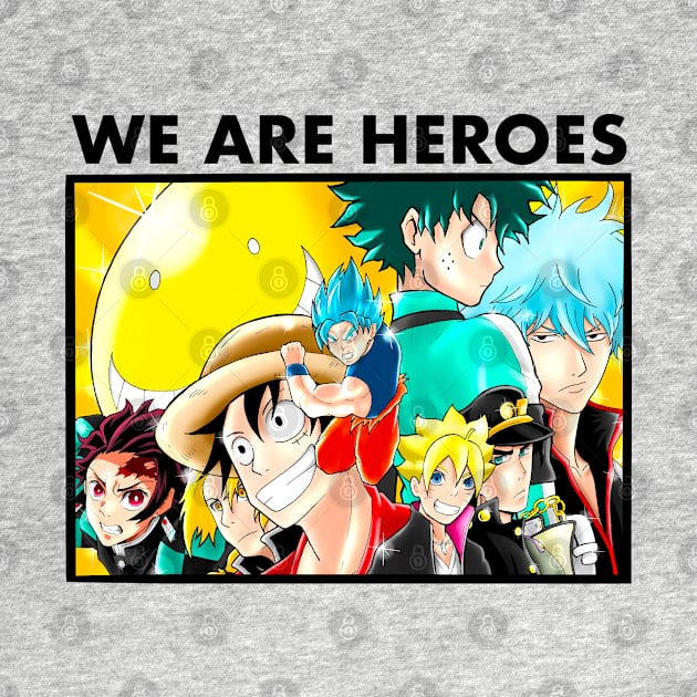 Shonen Heroes by Uzzi Watson